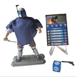 Star Wars Galactic Battle Game Saga Legends Jango Fett SL05 Year 2010 Figurine